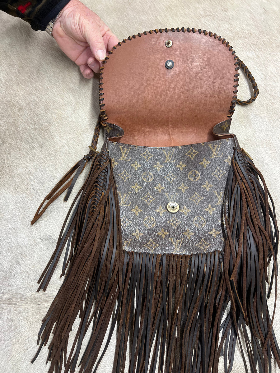 louis vuitton crossbody with fringe