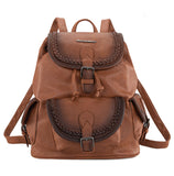 Leather Montana West Backpack