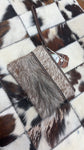 Medium Cowhide Wristlet