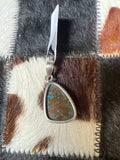 Number 8 turquoise Pendant