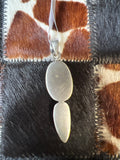 Sonoran Gold feather pendant