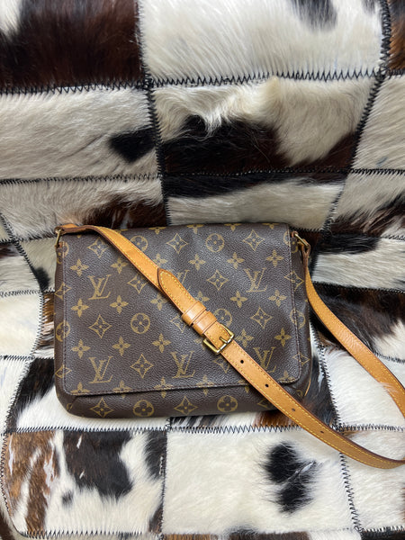 LV Monogram Musette Tango Shoulder Bag