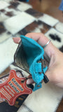 Small Turquoise American Darling Wallet