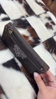 Boot Stitch Leather Wallet