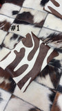 Large Cowhide Cosmetic Bag