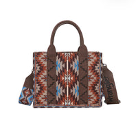 Wrangler Brown Aztec Crossbody