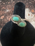 Mojave turquoise bypass ring