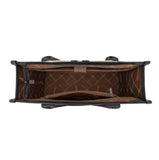 Large Wrangler Black Aztec Tote