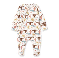 Desert Sunshine Footed Onesie