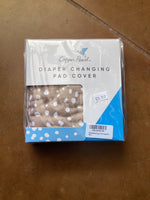 Copper Pearl Diaper Changing Pad Cover - Fawn