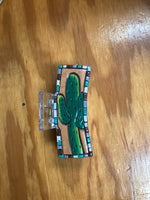 Cactus hair clip