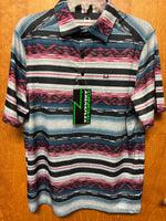 Blue and pink Arenaflex Cinch Polo