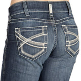 Ariat Women’s Mid Rise Straight Leg Jean