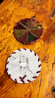 Triangle patch Laced Coaster