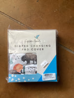 Copper Pearl Diaper Changing Pad Cover - Bison