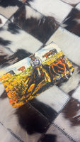 Baby Wipe Container w/Short Cowhide