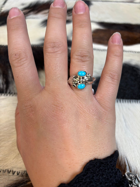 Ring-Henry B. Yazzie-Size 7.5