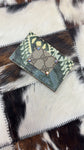 Small Card Holder with Gucci Patch