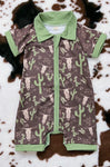 Arrows and Cactus Onesie