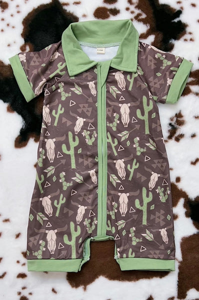 Arrows and Cactus Onesie