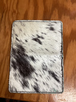Large Speckled Cowhide Wallet/ Card holder