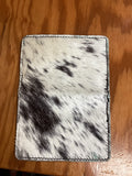 Large Speckled Cowhide Wallet/ Card holder