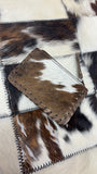 Small Cowhide and Hand tooled Leather Wallet