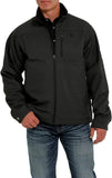 Cinch Gray Textured Men’s Jacket With Black Stitching