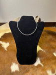 5mm Sterling Silver Pearl Necklace 14”+2” extender