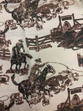 Cruel Denim Western Print Wild Rag