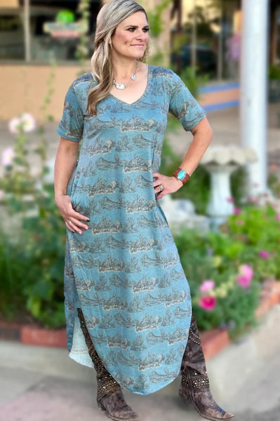 Sterling Kreek Buffalo Kreek Maxi Dress