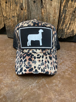 Leopard Lamb Hat