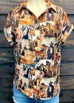 L&B Western Pearl Snap