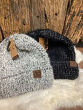 C.C Fuzzy Classic Beanie (Multiple Colors)