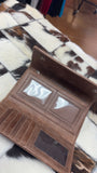 Tooled Leather Wallet