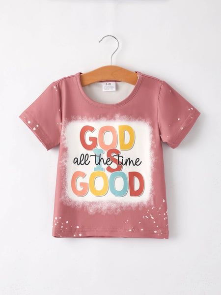 Kids God is Good T-shirt