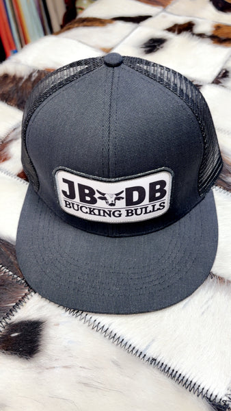 Black JB/DB Bucking Bulls Hat