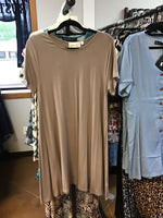 Lightheart Gray T-Shirt Dress