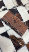 Tooled Leather Wallet