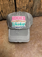 Rodeo Days & Whiskey Nights Hat