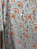 Panhandle Rough Stock Antique Blue long sleeve Pearl Snap