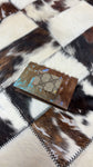 Small Card Holder with Gucci Patch