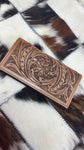 Tooled Leather Wallet