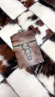 Leather covered flasks