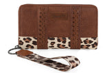 Wrangler Cheetah Wristlet Wallet