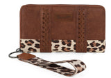 Wrangler Cheetah Wristlet Wallet