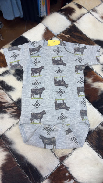 Black Angus Onesie
