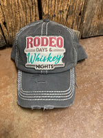 Rodeo Days & Whiskey Nights Hat