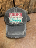 Rodeo Days & Whiskey Nights Hat