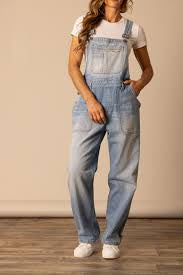 Kimes Ranch Billy Dark Wash Overalls